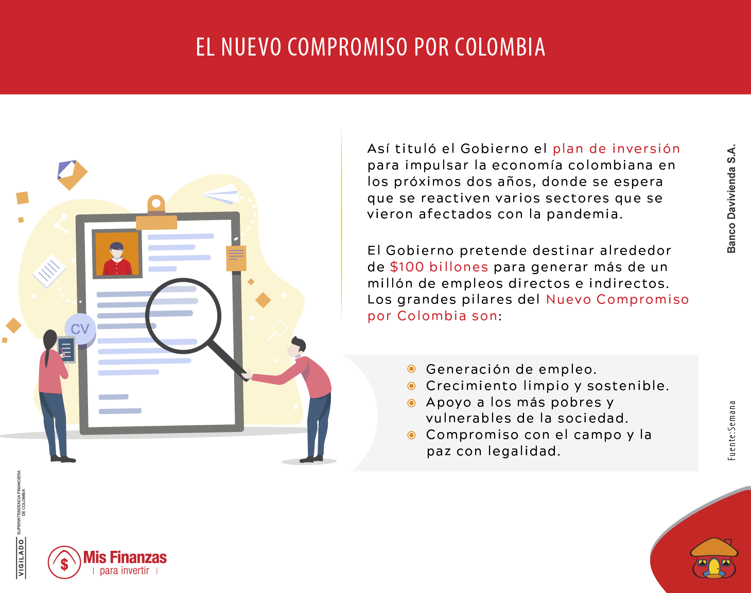 El Nuevo Compromiso por el Futuro de Colombia, en aras de la recuperación económica