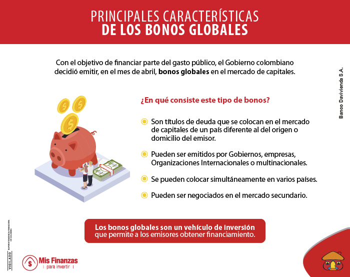 Colombia emitió bonos globales, ¿en qué consiste esta alternativa de financiamiento e inversión?