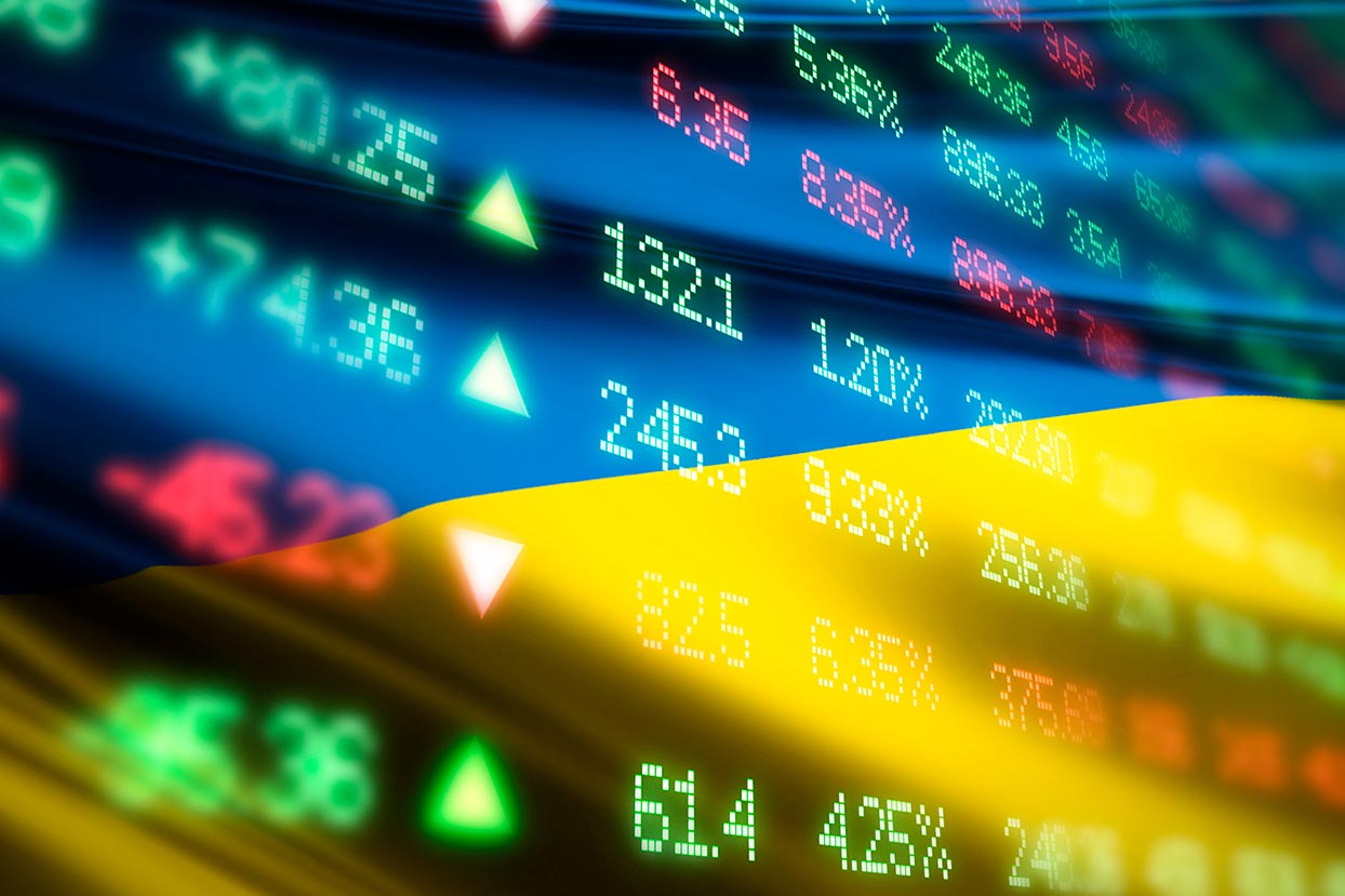 El conflicto en Ucrania impacta el mercado de capitales.